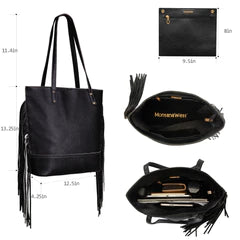 Montana West Fringe Tote Bag