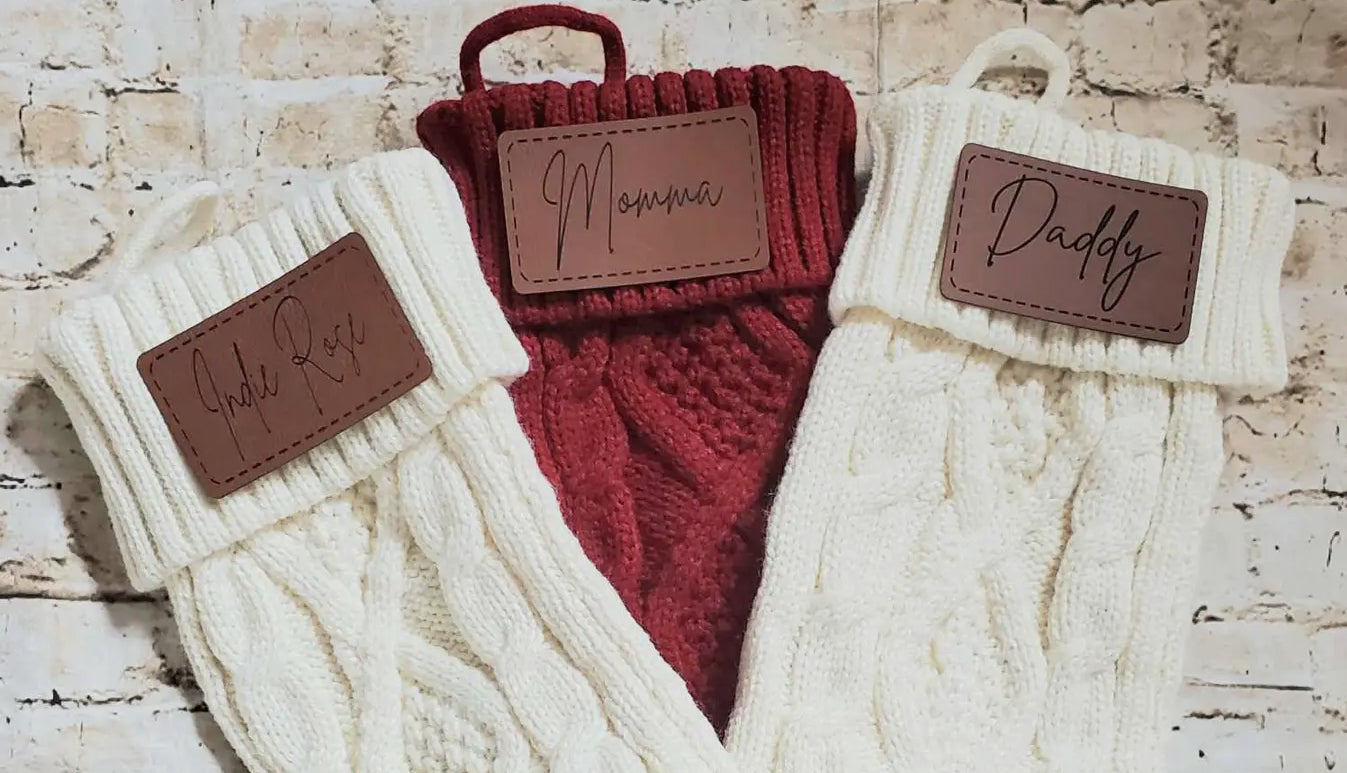 Cable Knit Christmas Stockings – Classic Holiday Charm