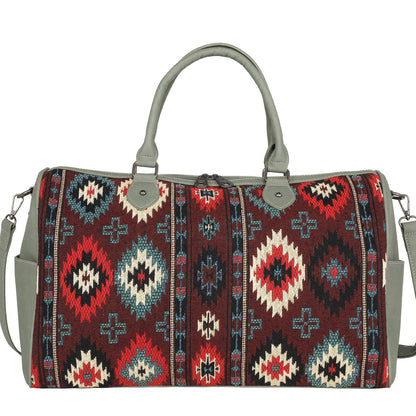 Montana West Aztec Tapestry Collection Weekender Bag