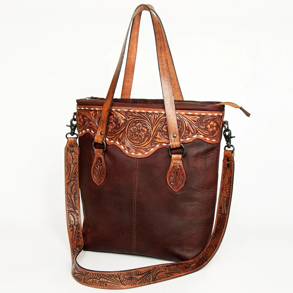 Tote Genuine Western Leather Women Bag